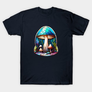 Arts & Crafts Rainbow Mushroom T-Shirt